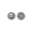 Серебряная монета Тигр на удачу неразменный рубль